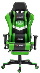 Fotel EXTREME HERO Green Gamingowy dla Graczy