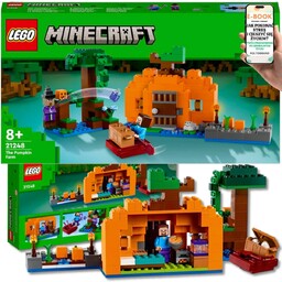 LEGO KLOCKI MINECRAFT - Dyniowa Farma 21248 PREZENT