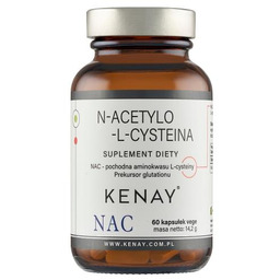 KENAY NAC N-Acetylo-L-Cysteina, 60 kapsułek