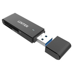 Unitek CZYTNIK KART SD I MICROSD USB-A, Y-9327A