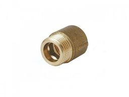 Przedłużka 1/2'' x 1/2'' x 15 GZ/GW Mosiądz