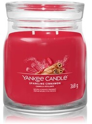 Yankee Candle Sparkling Cinnamon Signature Jar Świeca zapachowa