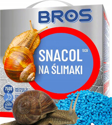 Bros Snacol 5GB Środek Niebieska Trutka Na Ślimaki