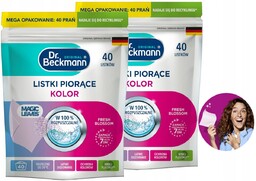 Dr. Beckmann MAGIC LEAVES Chusteczki Listki Piorące