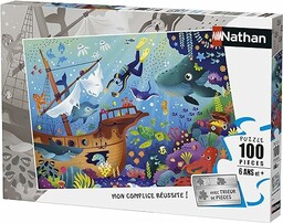 Nathan  Puzzle Das Waterworld 100-częściowy, 86765