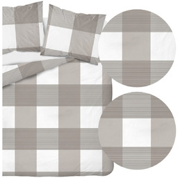 Pościel 220 x 200 3cz Flanela Bawełna Laura