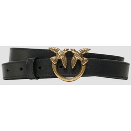 PINKO Czarny damski pasek Love Berry H2 Belt