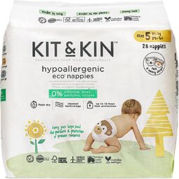 Kit&Kin, pieluszki jednorazowe, biodegradowalne, rozmiar 5 Junior, 11