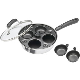 KitchenCraft Patelnia do gotowania jajek ze stali węglowej,