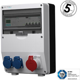 Rozdzielnica budowlana z licznikiem 3F Siemens pTD-S/FI 16A