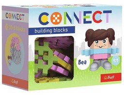 TREFL Klocki plastikowe Connect Pocket Girl Bea 62004