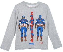 Bluzka dla chłopca, długi rękaw, Avengers, Kapitan Ameryka,