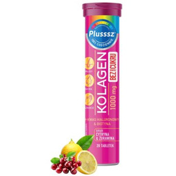 PLUSSSZ Kolagen Cytryna-żurawina (20 tabletek)