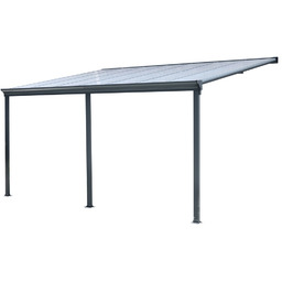 Aluminiowe zadaszenie tarasu San Diego 4,3 x 3