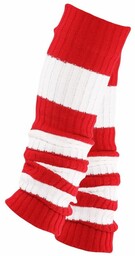 Todo Socks Długie getry z wełną w pasy,