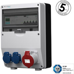 Rozdzielnica budowlana z licznikiem 3F Siemens pTD-S/FI 32A