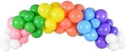 Zestaw balonów do girlandy balonowej Tęcza - 60