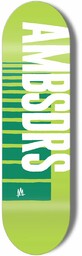 deck AMBASSADORS STRIPES LIME DECK