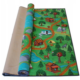 Dywan miasto ulice Forest Camp 160x200 farma Zoo
