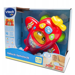 Interaktywny Odlocik Samolocik Vtech 61430 6m+