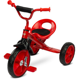 Toyz, rowerek trójkołowy York Caretero, red
