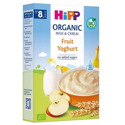 HiPP BIO Kaszka mleczno zbożowa owoce-jogurt dla niemowląt