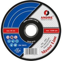 ANDRE Tarcza do cięcia stali MASTER-LINE typ 41