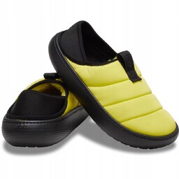 Crocs Damskie Kapcie Pantofle Domowe Ciepłe Classic Puff