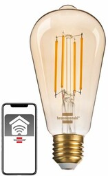 BRENNENSTUHL Inteligentna żarówka LED Edison 4.9W E27 Wi-Fi