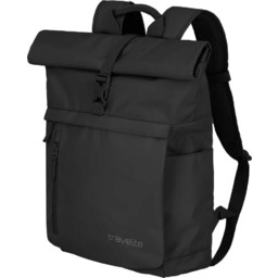 Plecak rolowany Travelite Basics Czarny