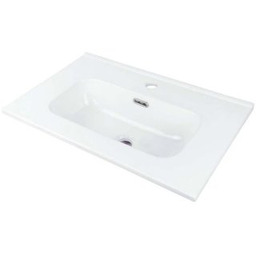 DEANTE Umywalka ceramiczna TUBO wpuszczana w blat