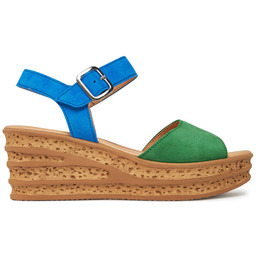 Sandały Gabor 64.651.19 Zielony