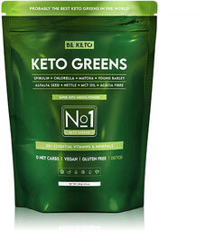BeKeto KETO GREENS Zielony Koktajl 250g
