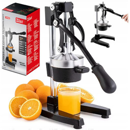 Ręczna Wyciskarka Do Cytrusów Owoców Ciężka Solidna Czarna