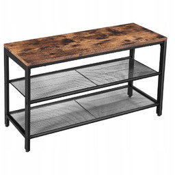 Ławka na buty 80x30x44,5 cm Półka 2 Poziomy