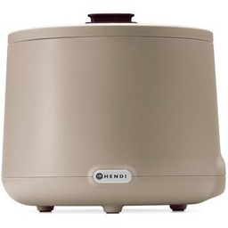 Kociołek do zupy elektryczny 8L UNIQ gastronomiczny beżowy