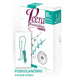 Podkolanówki medyczne Veera Forte CCL2 3 karmel