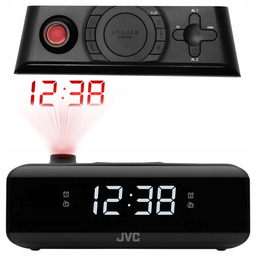 Radiobudzik Z Projektorem Godziny Jvc Fm 20 Stacji