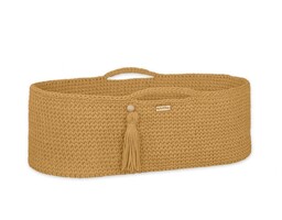 Kosz Mojżesza Boho Handmade - Musztardowy