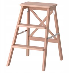 Ikea Bekvam schodki podest stołek 3 stopnie, Buk