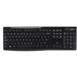 Klawiatura Logitech K270 bezprzewodowa czarny Usb