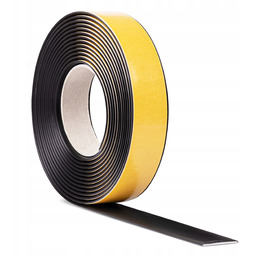 Listwa progowa-dylatacyjna, samoprzylepna, czarna, 50mm, 5m