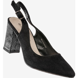 Czółenka Damskie Buty Na Słupku Eleganckie Goodin Czarne