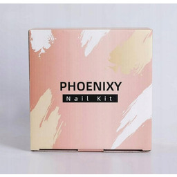 Phoenixy Zestaw do manicure hybrydowego z lampą 12