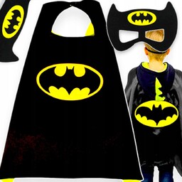 BATMAN PRZEBRANIE PELERYNA MASKA STRÓJ KOSTIUM NA IMPREZĘ