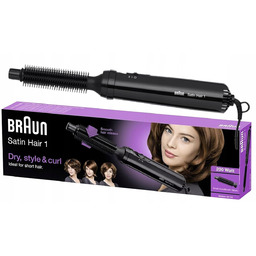 Lokówko-suszarka stożkowa do stylizacji włosów Braun AS110 Czarna