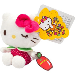 Hello Kitty Macedonia Scented Plush, 12 cm czerwona