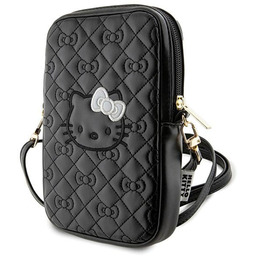 Torebka Quilted Bows crossbody na telefon Hello Kitty