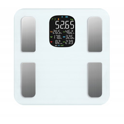 Waga Łazienkowa Szklana Bluetooth Oromed Analiza 22w1 Biała