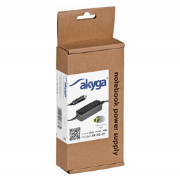 Zasilacz samochodowy Akyga AK-ND-39 do notebooka 20V/4,5A 90W